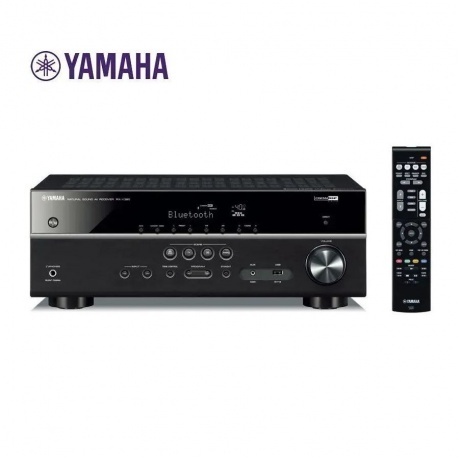 Ресивер AV Yamaha RX-V385 5.1 черный - фото 2