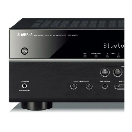 Ресивер AV Yamaha RX-V385 5.1 черный - фото 3