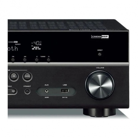 Ресивер AV Yamaha RX-V385 5.1 черный - фото 4
