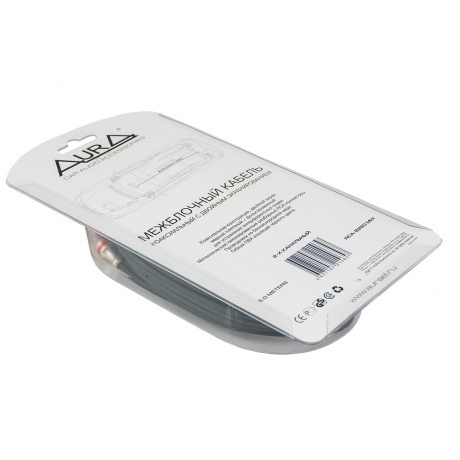 Межблочный кабель 5м AurA RCA-B250 - фото 3