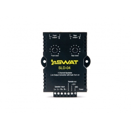 Преобразователь уровня сигнала 2-х канальн.SWAT SLD-04