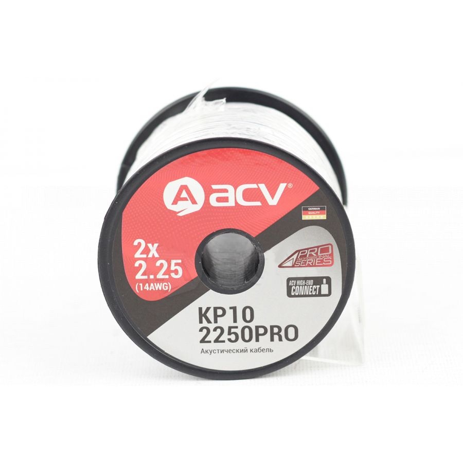 Акустический кабель ACV KP10-2250PRO 14AWG/10м (2x2.25)