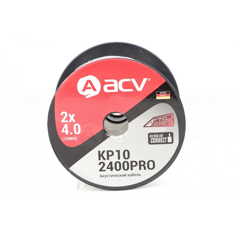 цена Акустический кабель ACV KP10-2400PRO 12AWG/10м (2x4.0)