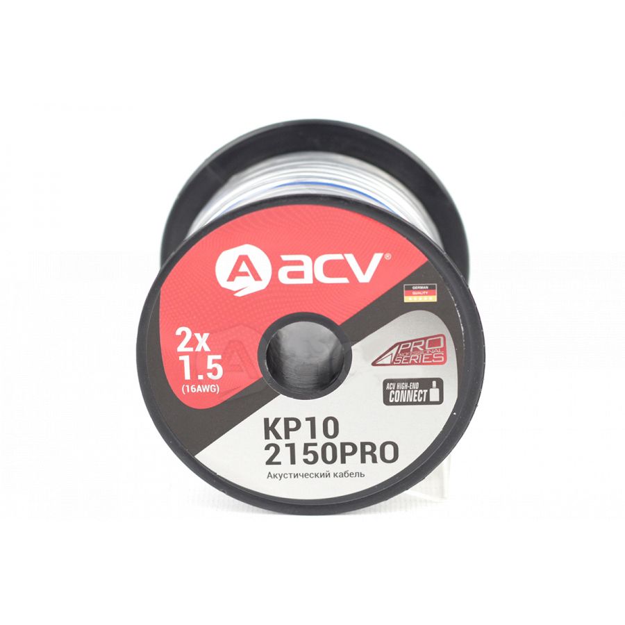 цена Акустический кабель ACV KP10-2150PRO 16AWG/10м (2x1.5)
