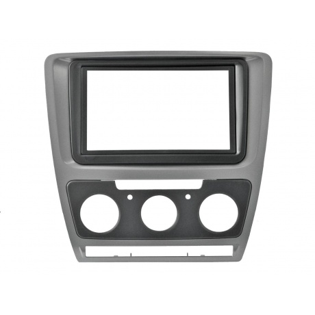 Рамка переходная Intro (Incar) RSC-N07 Skoda Octavia (A5) 04-13 Silver