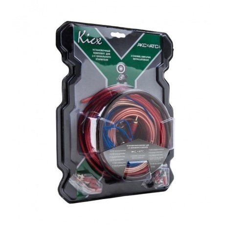 Установочный комплект для усилителя Kicx AKC10ATC2 - фото 2