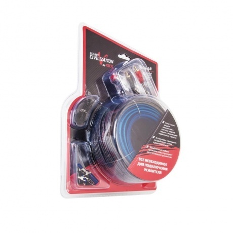 Установочный комплект для усилителя Kicx SCPK48 - фото 2