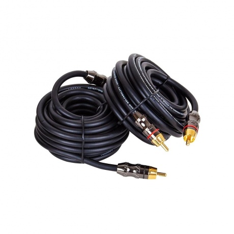 Комплект межблочных кабелей Kicx Tornado Sound RCA25 - фото 1