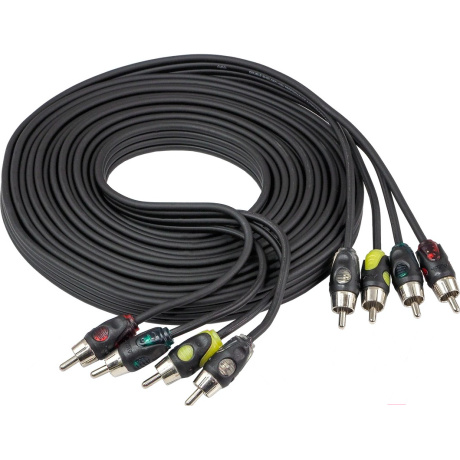 Межблочный кабель Aura RCA-B254, 5 м, 4-канальный