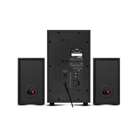 Акустическая система Sven MS-2250 2.1 черный - фото 3