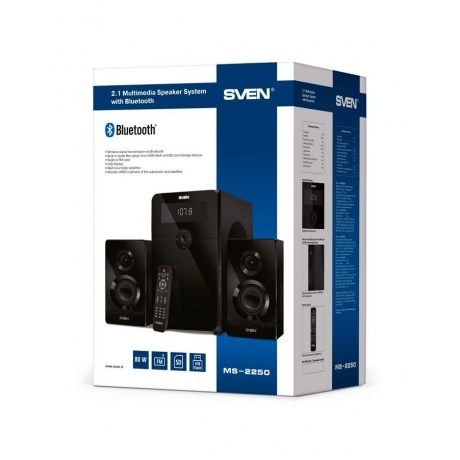 Акустическая система Sven MS-2250 2.1 черный - фото 9