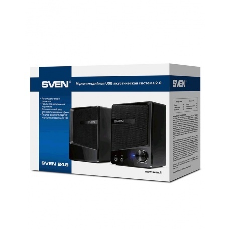 Акустическая система Sven АС 248 Black - фото 5