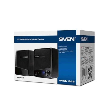 Акустическая система Sven АС 248 Black - фото 6