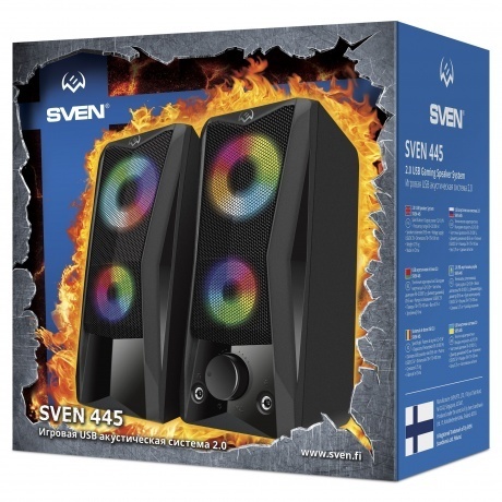 Акустическая система Sven 445 черный - фото 6