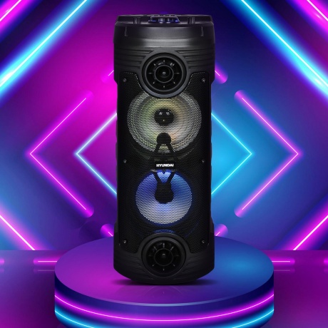 Минисистема Hyundai H-MC170 черный - фото 8