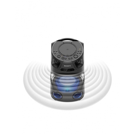 Музыкальный центр Sony MHC-V13 черный - фото 4