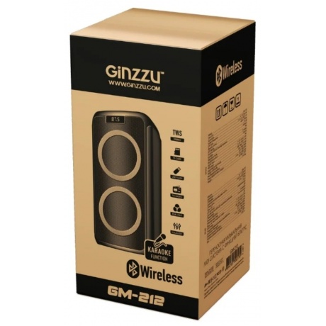 Акустическая система Ginzzu GM-212 - фото 9