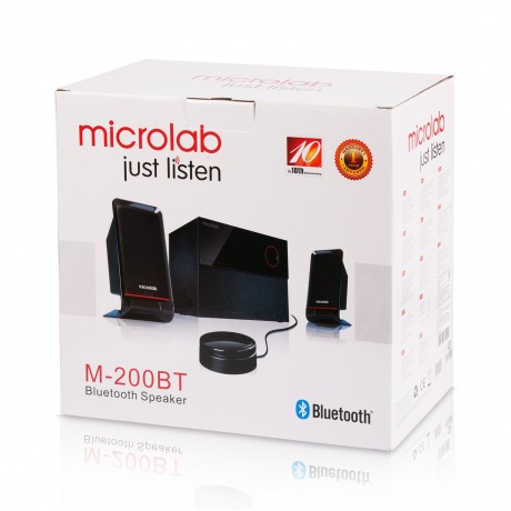Акустическая система Microlab M200BT Black - фото 3