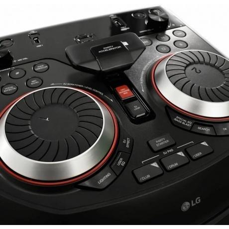 Минисистема LG XBOOM OL90DK черный 1100Вт - фото 10