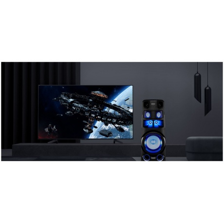 Мидисистема Sony MHC-V83D черный/темно-синий 2000Вт - фото 13