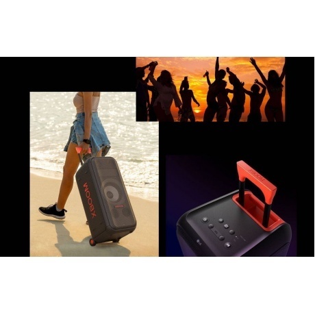 Минисистема LG XBOOM XL7S черный 250Вт USB BT - фото 30