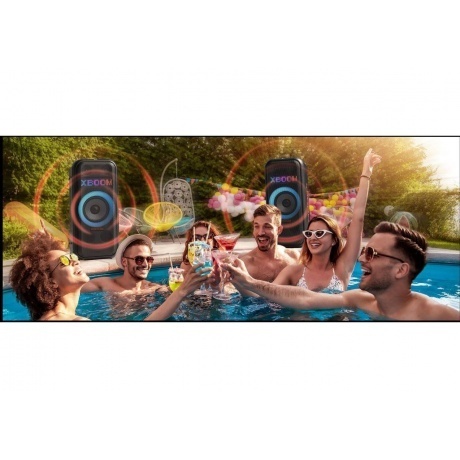 Минисистема LG XBOOM XL7S черный 250Вт USB BT - фото 31