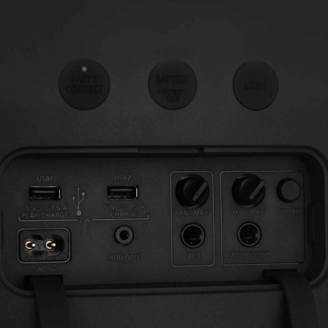 Минисистема Sony SRS-XP700 черный 100Вт USB BT - фото 12