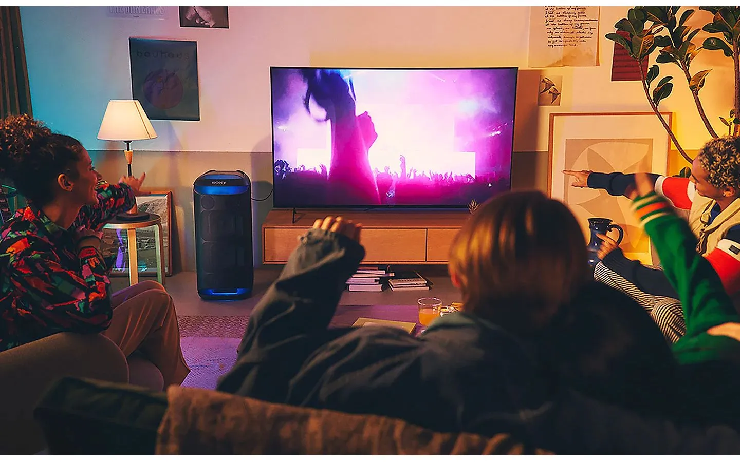 Минисистема Sony SRS-XV800 черный 77Вт USB BT - фото 11