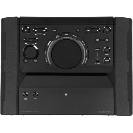 Минисистема Sony SHAKE-X70 черный USB BT - фото 3