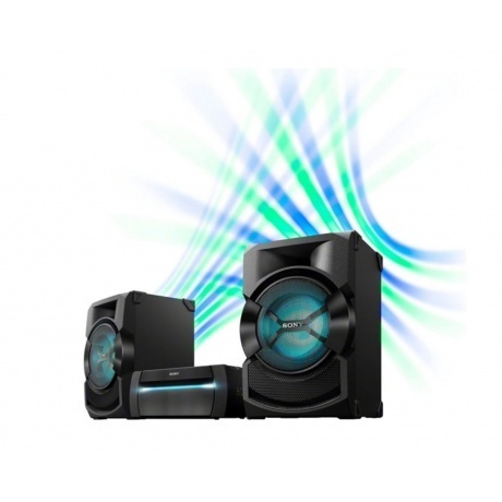 Минисистема Sony Shake-X10 черный 1200Вт USB BT - фото 8