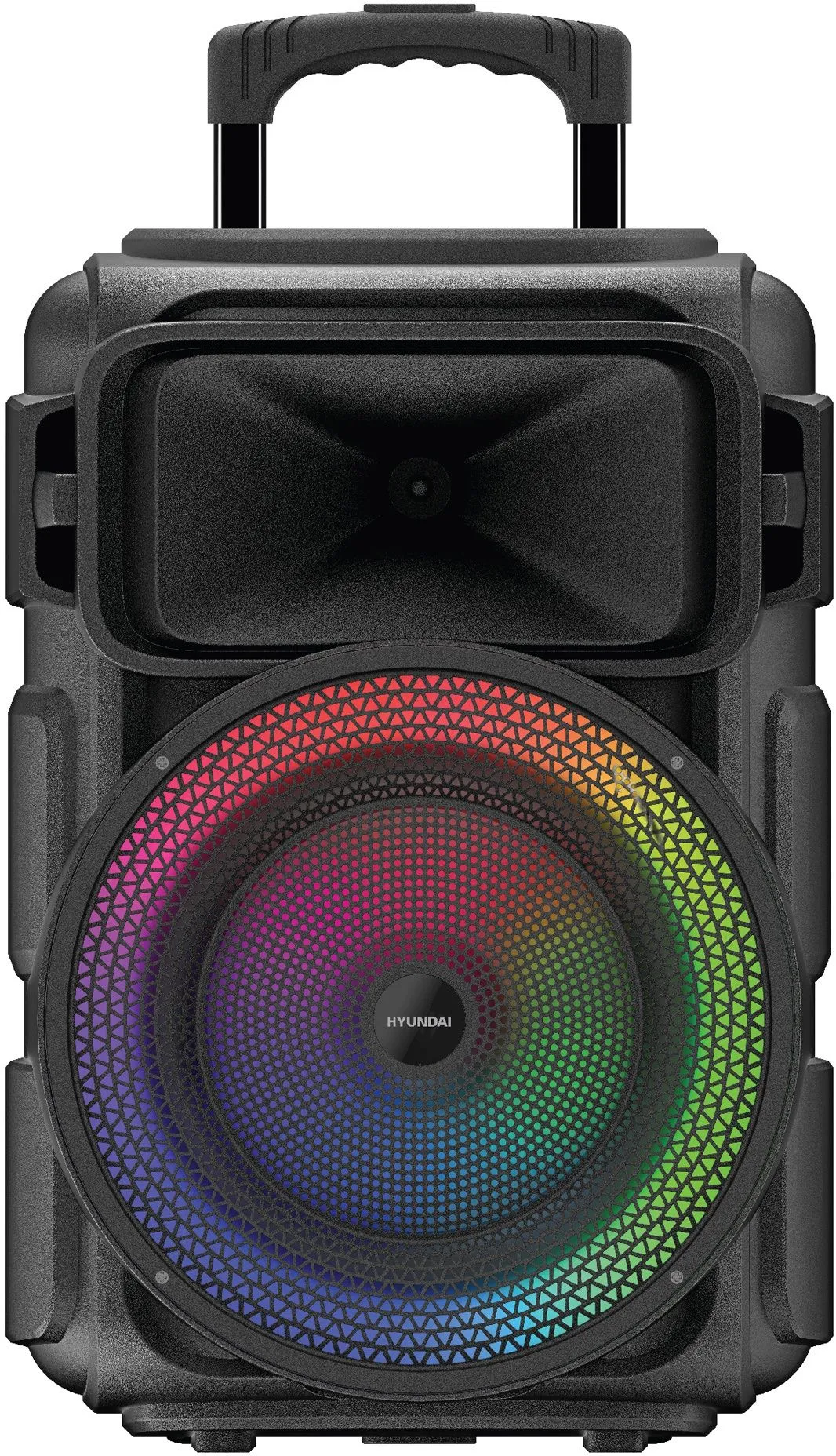 Минисистема Hyundai H-MC1298 черный 17Вт FM USB BT micro SD - фото 2