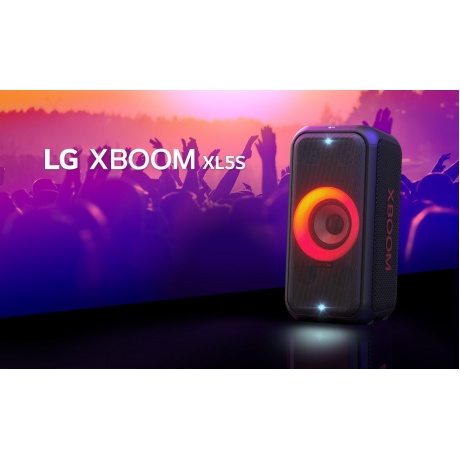 Минисистема LG XBOOM XL5S черный 200Вт USB BT - фото 15