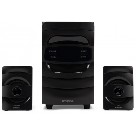 Микросистема Hyundai H-MS1404 черный 30Вт BT - фото 3