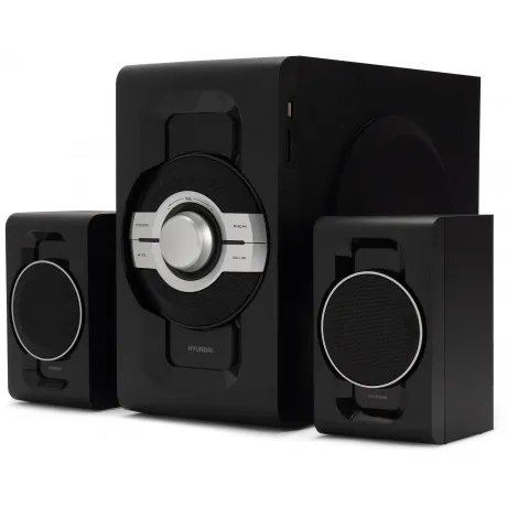 Микросистема Hyundai H-MS1403 черный 60Вт FM BT