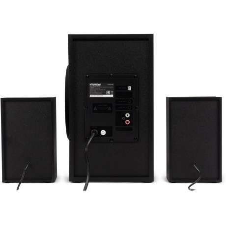 Микросистема Hyundai H-MS1403 черный 60Вт FM BT - фото 4