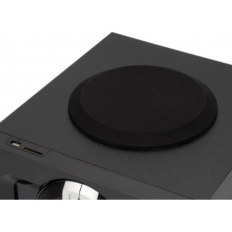 Микросистема Hyundai H-MS1403 черный 60Вт FM BT - фото 7