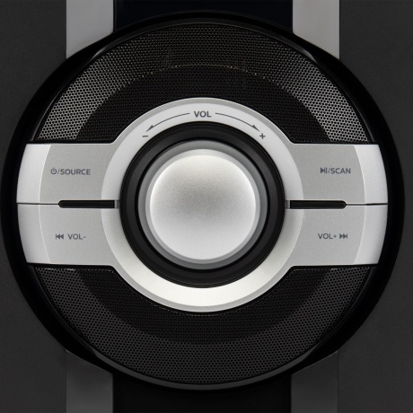 Микросистема Hyundai H-MS1403 черный 60Вт FM BT - фото 9
