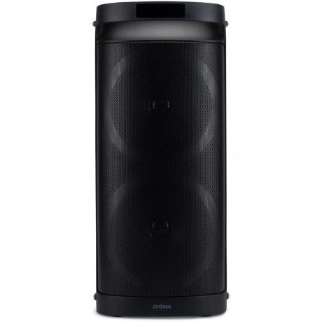 Минисистема Digma D-MC1750 черный 60Вт FM USB BT micro SD