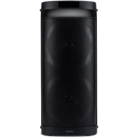 Минисистема Digma D-MC1750 черный 60Вт FM USB BT micro SD