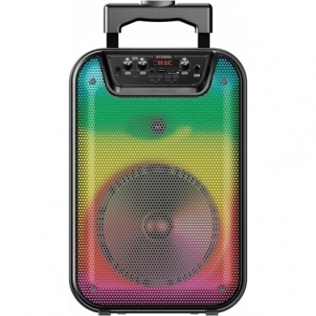 Минисистема Hyundai H-MC1292 черный 18Вт FM USB BT micro SD