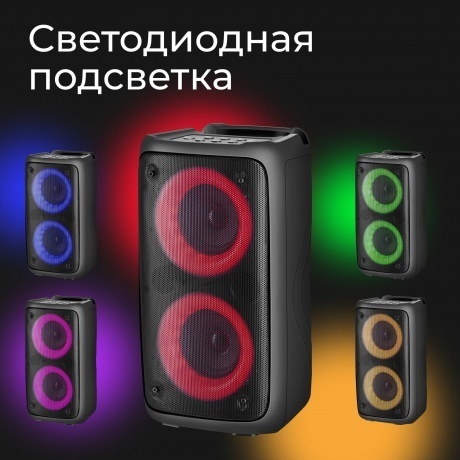 Портативная акустика Defender BLACK BOOMER 20 (65820) - фото 16