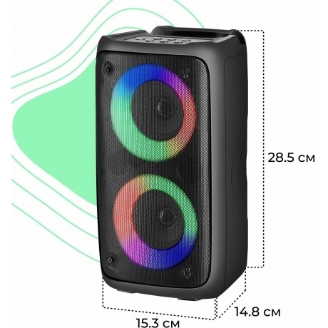 Портативная акустика Defender BLACK BOOMER 20 (65820) - фото 21