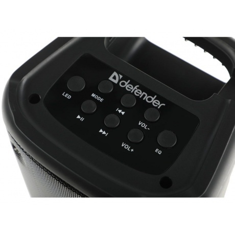 Портативная акустика Defender BLACK BOOMER 20 (65820) - фото 7