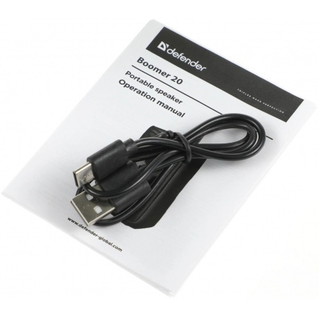 Портативная акустика Defender BLACK BOOMER 20 (65820) - фото 10