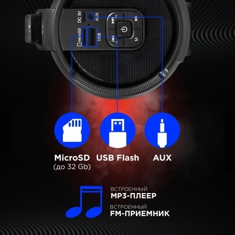 Портативная акустика Defender BEATBOX 16 (65216) - фото 6