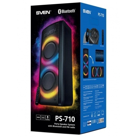 Акустическая система SVEN АС PS-710 100 Вт чёрный - фото 13