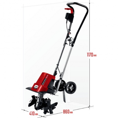Культиватор электрический ЗУБР 1800 Вт, (ККД-1800) - фото 4