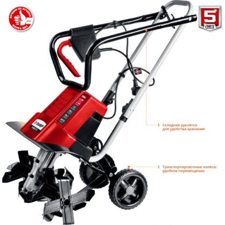 Культиватор электрический ЗУБР 1800 Вт, (ККД-1800) - фото 8