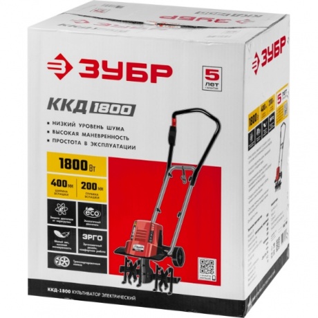 Культиватор электрический ЗУБР 1800 Вт, (ККД-1800) - фото 9