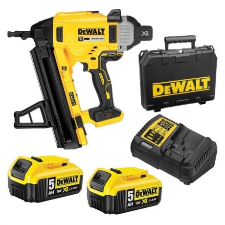 Аккумуляторный гвоздезабиватель DeWalt DCN890P2 (DCN890P2-QW) - фото 1